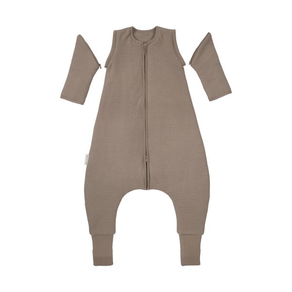 Meyco Studio Jumper Gevoerd - Classic - Dark Taupe - 104 cm