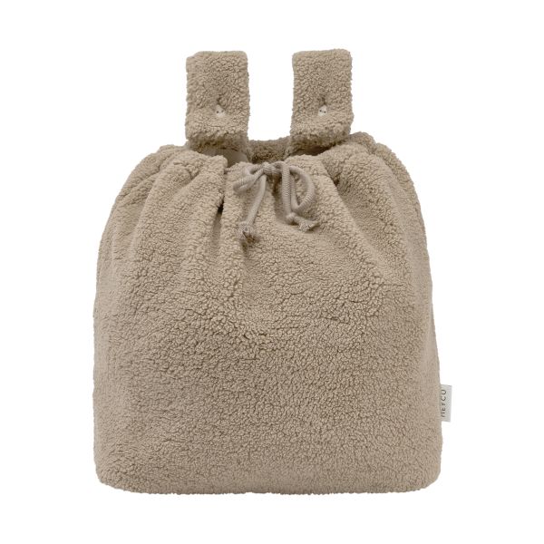 Meyco Boxzak Teddy - 40 x 45 cm - Dark Taupe Meyco Boxzak Teddy - 40 x 45 cm - Dark Taupe