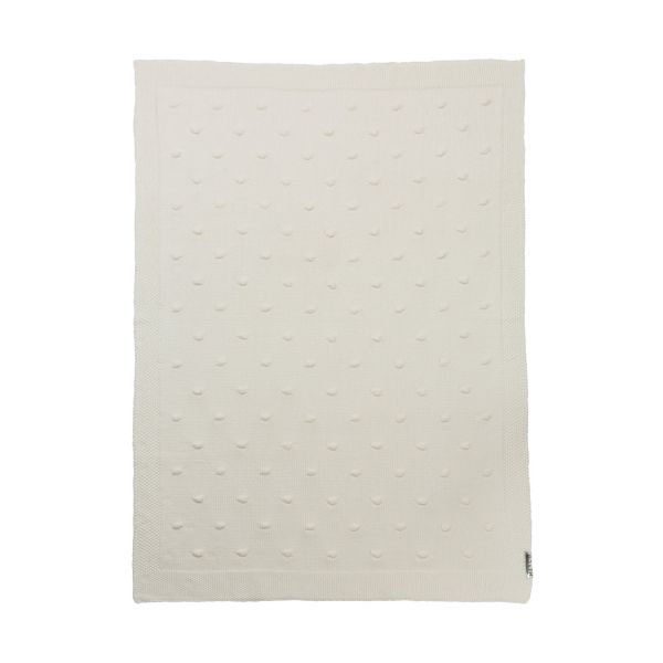 Meyco Wiegdeken Knots Offwhite 75 x 100 cm