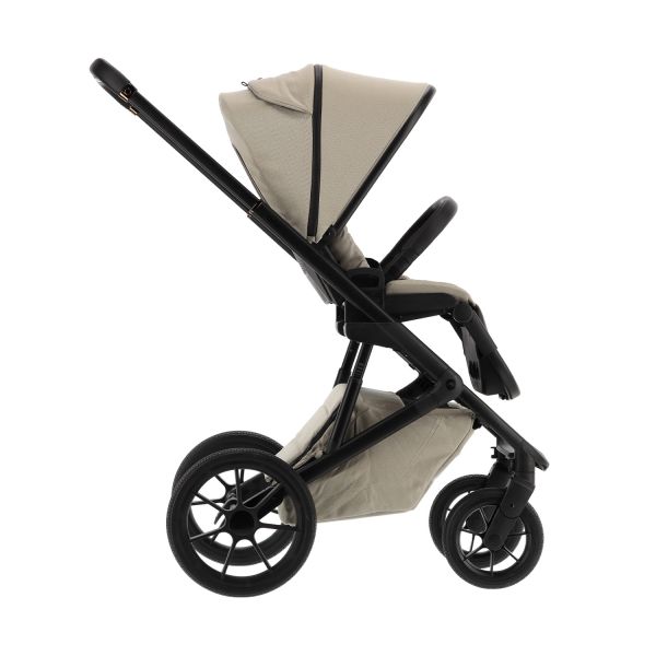 Qute Q-Rider Plus Kinderwagen - Mineral Clay | Kidsriver Curve Autostoel - Black | Kidsriver Isofix Base Qute Q-Rider Plus Kinderwagen - Mineral Clay | Kidsriver Curve Autostoel - Black | Kidsriver Isofix Base