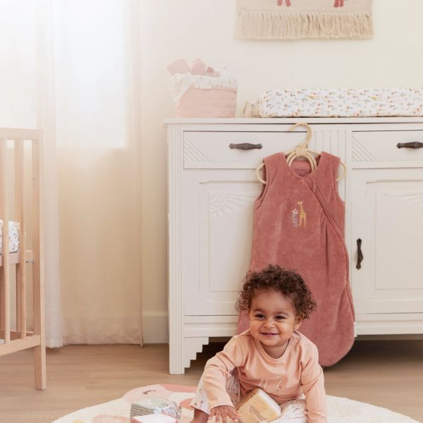 Little Dutch Flamingo Vloerkleed - 110 x 110 cm - Roze Little Dutch Flamingo Vloerkleed - 110 x 110 cm - Roze