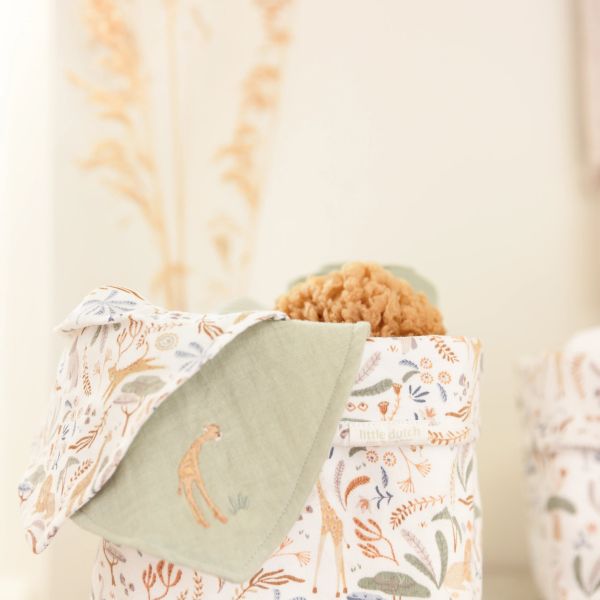 Little Dutch Safari Wonders Omslagdoek Set - 70 x 70 cm - Groen