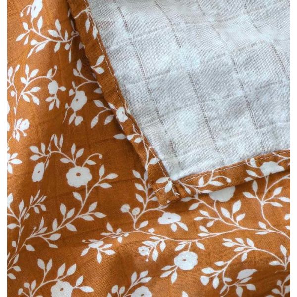 A Little Lovely Company Blossom Tetra Doek XL - Caramel