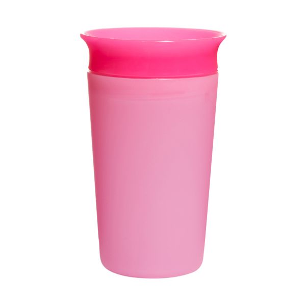 Munchkin Miracle 360 Trainer Changing Color Beker - 12mnd+ - 266ml -Pink