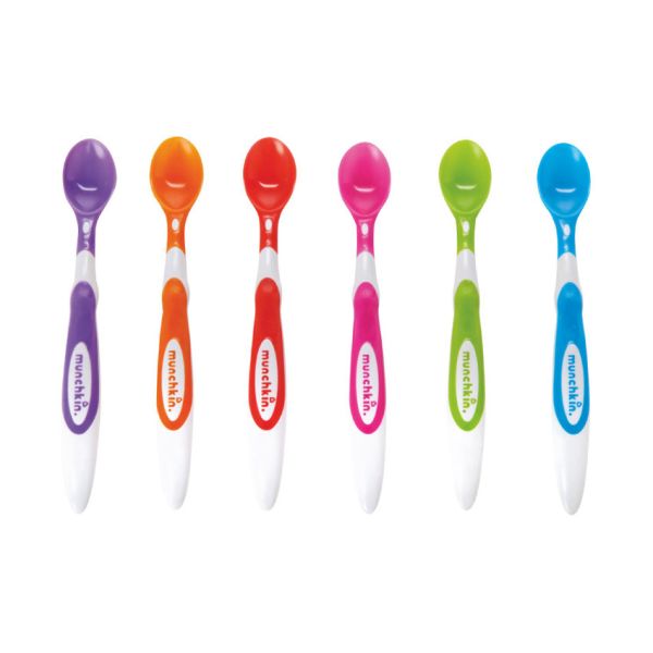 Munchkin Soft Tip Spoons 3mnd+ (6 stuks) Munchkin Soft Tip Spoons 3mnd+ (6 stuks)