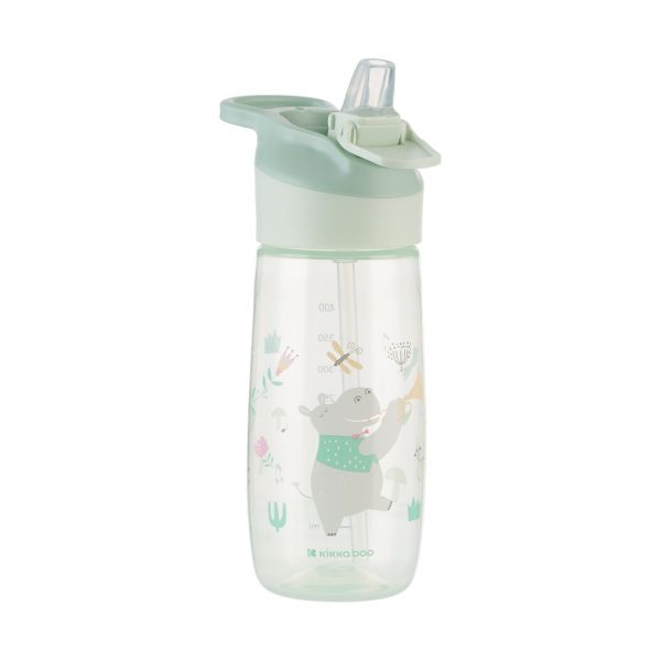 KikkaBoo Beker met Siliconen Tuit – Music Fest – 450 ml - Mint KikkaBoo Beker met Siliconen Tuit – Music Fest – 450 ml - Mint