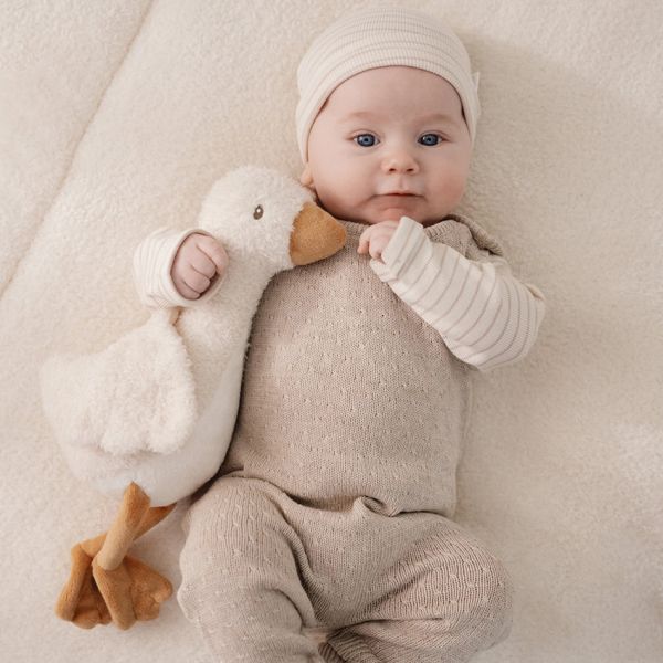 Little Dutch Gebreid Boxpakje - Soft Beige Melange - 62 Little Dutch Gebreid Boxpakje - Soft Beige Melange - 62