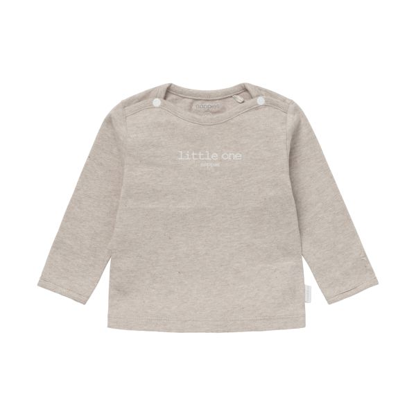 Noppies T-Shirt Hester Taupe Melange maat 56
