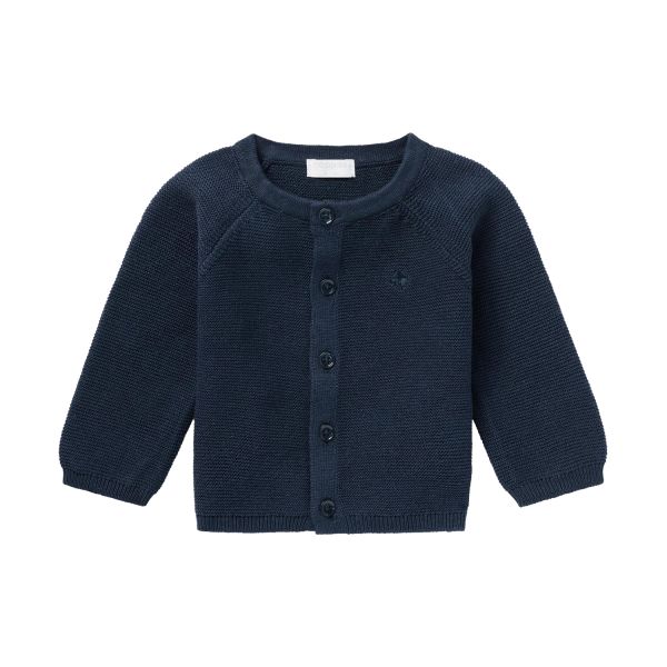 Noppies Vest Knit Naga Navy maat 68 Noppies Vest Knit Naga Navy maat 68
