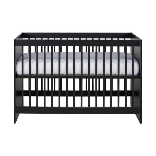 Europe Baby Nova Ledikant 60x120 - Zwart Europe Baby Nova Ledikant 60x120 - Zwart