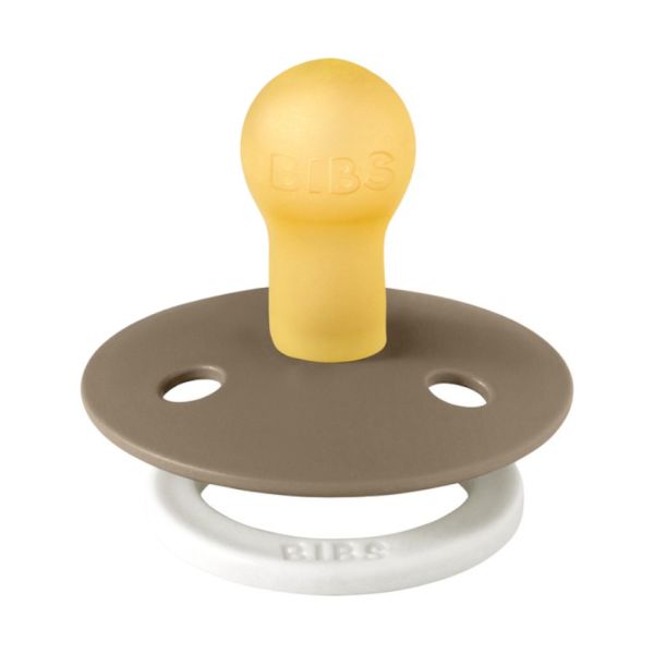 BiBs Glow In The Dark Fopspeen - Rond - Flow Pack - 18+ Mnd - Oak BiBs Glow In The Dark Fopspeen - Rond - Flow Pack - 18+ Mnd - Oak