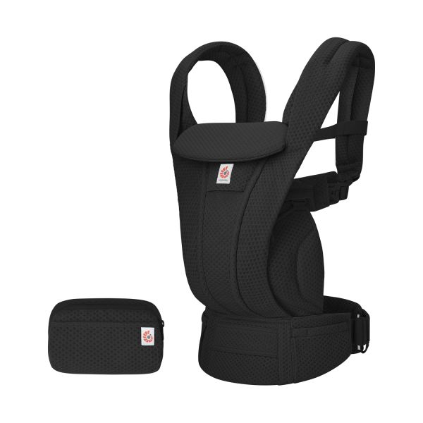 Ergobaby Omni Deluxe Mesh Draagzak - Onyx Black Ergobaby Omni Deluxe Mesh Draagzak - Onyx Black