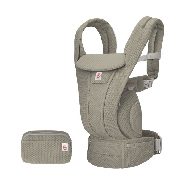 Ergobaby Omni Deluxe Mesh Draagzak - Soft Olive