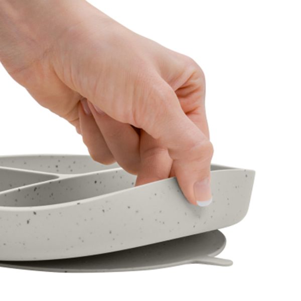 Kikkaboo Bord Met Vakken - Platina Siliconen - Zand