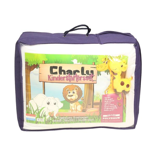 Polydaun Dekbed Charly Kinderstarterset 140 x 200 cm