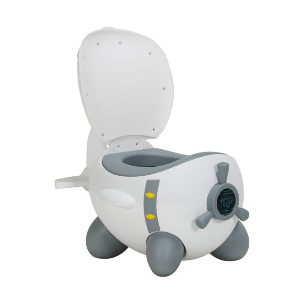 Puck Plaspotje Vliegtuig Wit/Grijs
Puck Plaspotje Vliegtuig Wit/Grijs