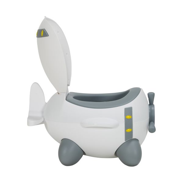 Puck Plaspotje Vliegtuig Wit/Grijs
Puck Plaspotje Vliegtuig Wit/Grijs