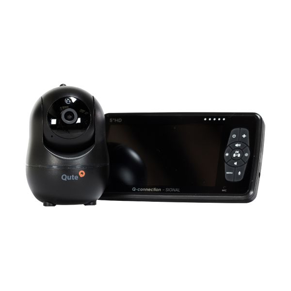 Qute Babyfoon Q-Connection Signal - Zwart Qute Babyfoon Q-Connection Signal - Zwart