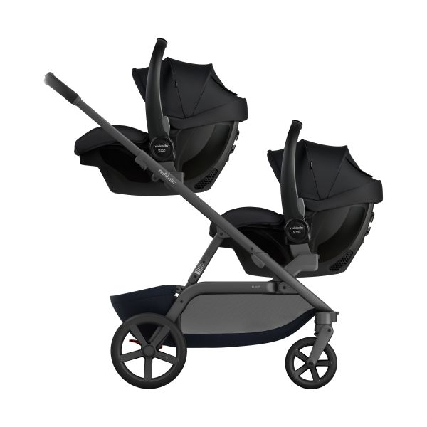 Redsbaby Nuvo 2 Twin Kinderwagen - Midnight Blue Redsbaby Nuvo 2 Twin Kinderwagen - Midnight Blue