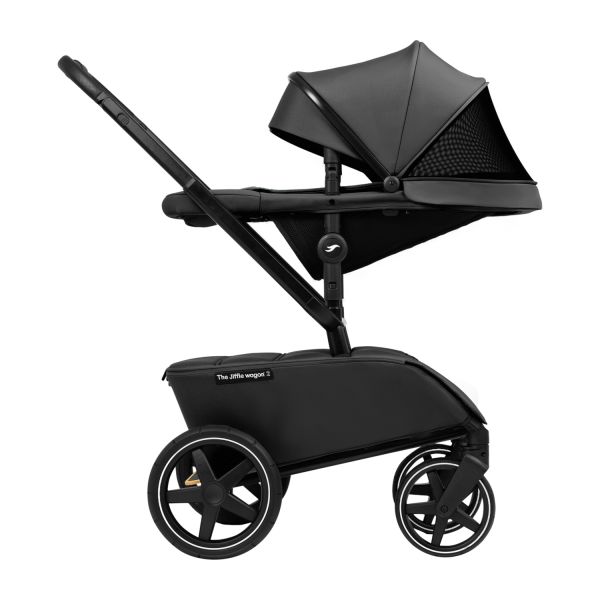 The Jiffle Kinderwagen Wagon 2 Black The Jiffle Kinderwagen Wagon 2 Black