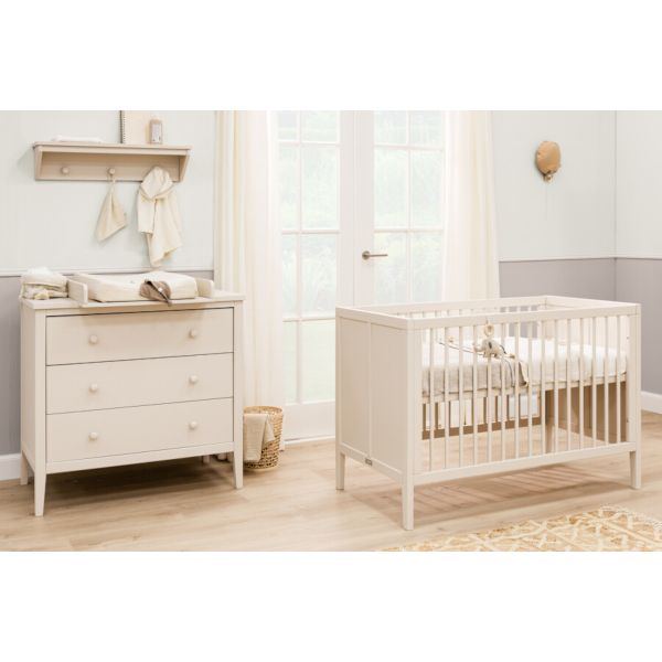 Bopita Ledikant 70 x 140 cm - Commode - Vieve - Dune Bopita Ledikant 70 x 140 cm - Commode - Vieve - Dune