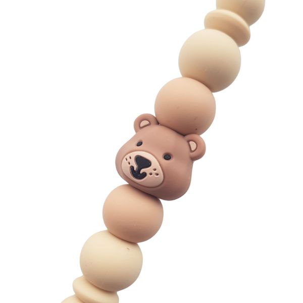 Chewies & More Bear Speenclip - Silicone - Navaho