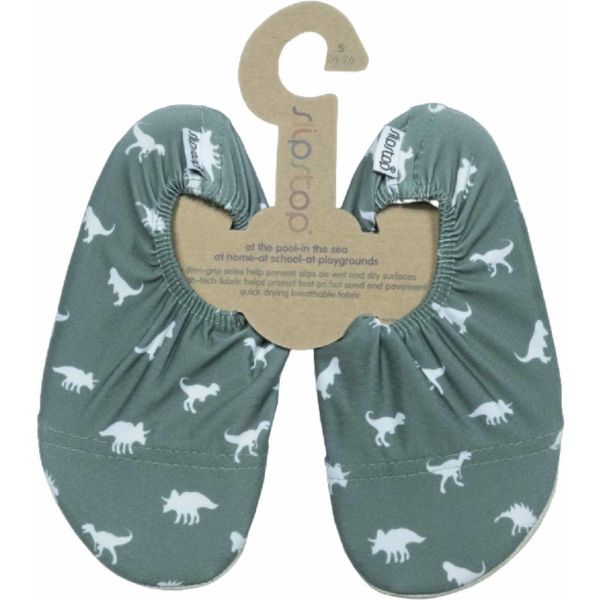 Slipstop Schoentje - Dino Green - Mt. 21-23 Slipstop Schoentje - Dino Green - Mt. 21-23