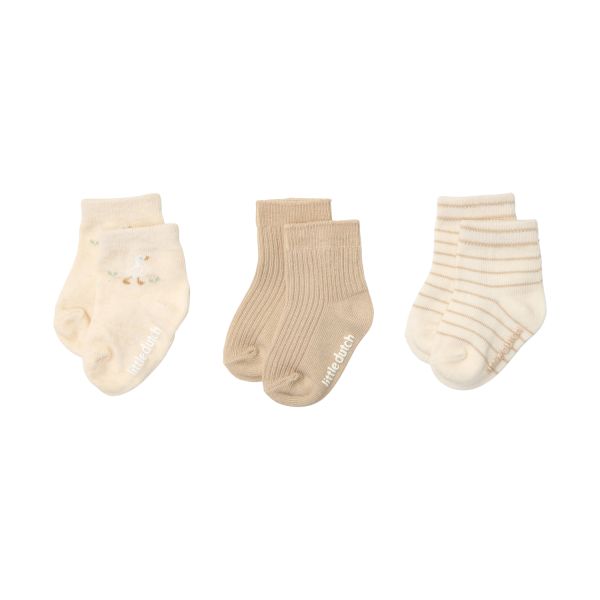 Little Dutch NOOS Sokken 3-Pack - Multi - Mt. 62-74 Little Dutch NOOS Sokken 3-Pack - Multi - Mt. 62-74