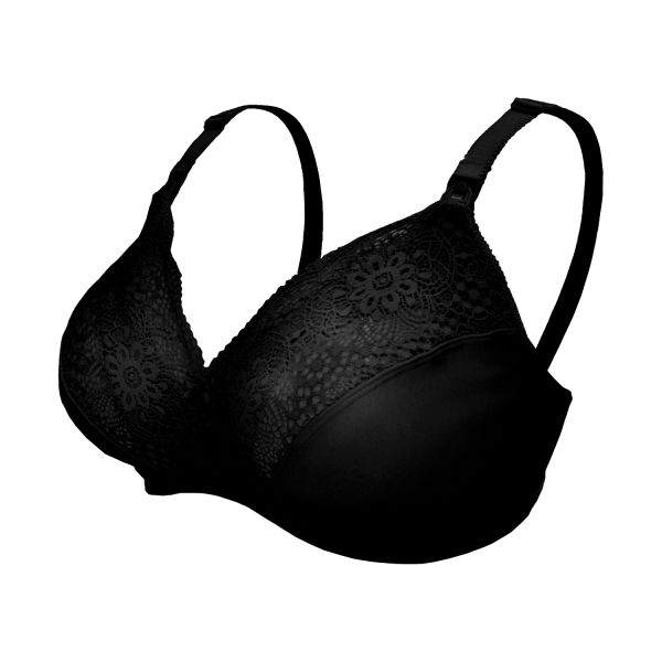 Carriwell Beha Voeding Soft As Silk Kant Recycled Zwart M Carriwell Beha Voeding Soft As Silk Kant Recycled Zwart M