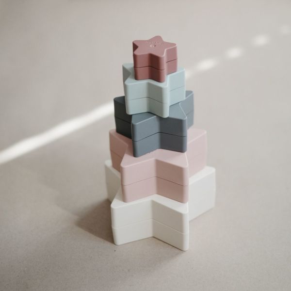 Mushie Stacker Toy Nesting Star