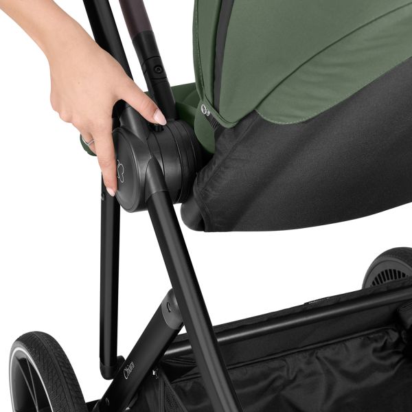 Kikkaboo Kinderwagen 3-in-1 - Chiara - Army Green Kikkaboo Kinderwagen 3-in-1 - Chiara - Army Green