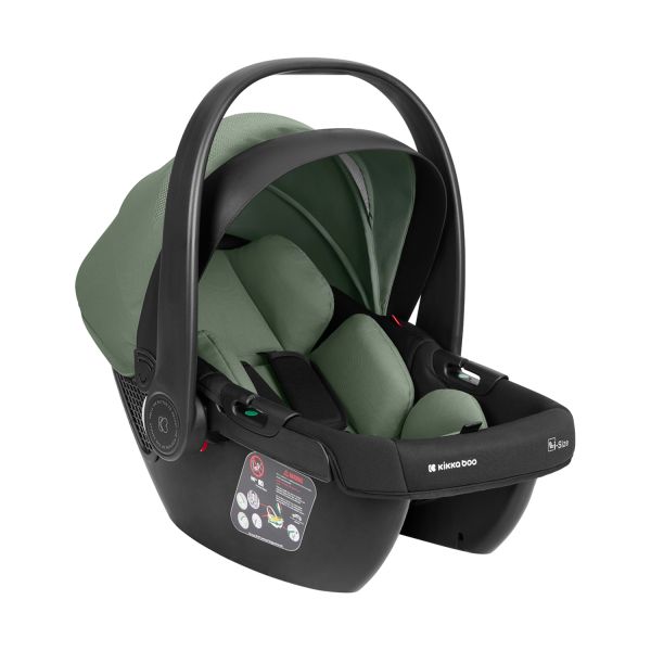 Kikkaboo Kinderwagen 3-in-1 - Chiara - Army Green Kikkaboo Kinderwagen 3-in-1 - Chiara - Army Green