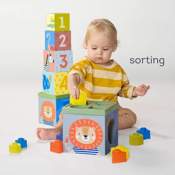 Taf Toys Savannah Vormenstoof / Stapeltoren Taf Toys Savannah Vormenstoof / Stapeltoren