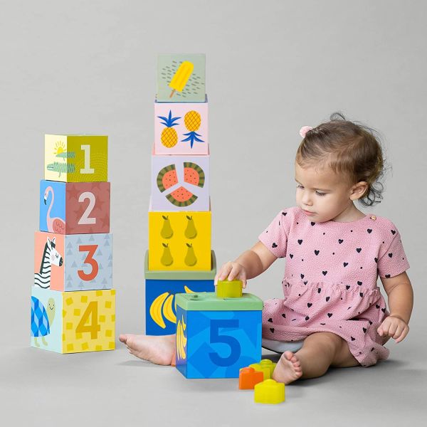 Taf Toys Savannah Vormenstoof / Stapeltoren Taf Toys Savannah Vormenstoof / Stapeltoren