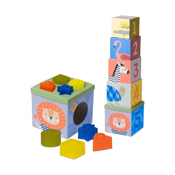 Taf Toys Savannah Vormenstoof / Stapeltoren Taf Toys Savannah Vormenstoof / Stapeltoren
