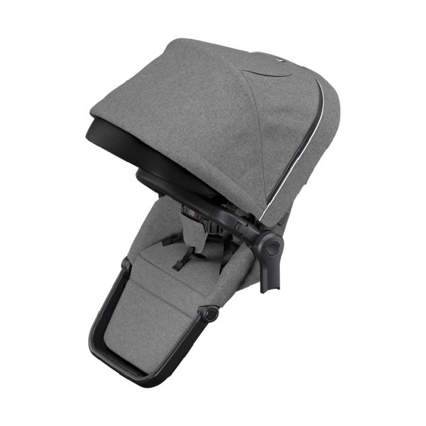 Thule Sleek Sibling Seat Grey Melange On Black Thule Sleek Sibling Seat Grey Melange On Black