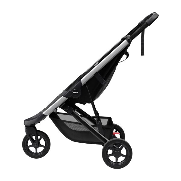 Thule Spring Buggy - Black/Grey Melange Incl. Extra Kap Misty Rose Thule Spring Buggy - Black/Grey Melange Incl. Extra Kap Misty Rose