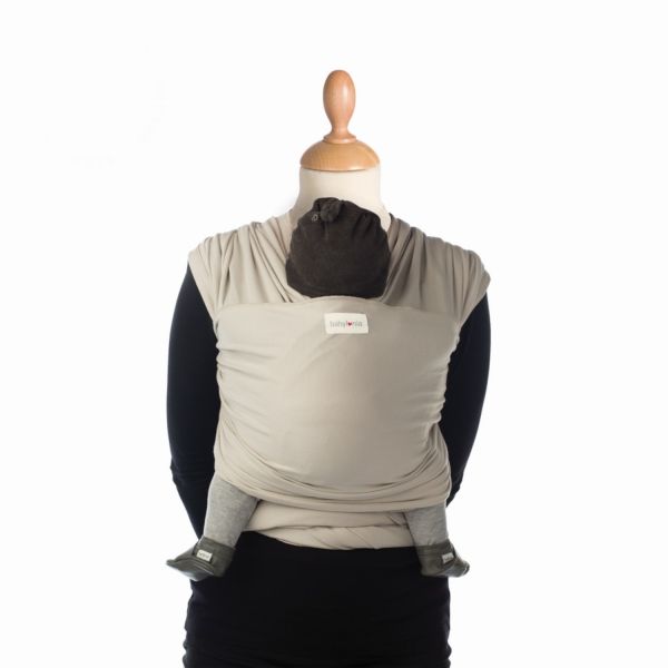 Babylonia Tricot-Slen Organic Draagdoek - White Pepper Babylonia Tricot-Slen Organic Draagdoek - White Pepper