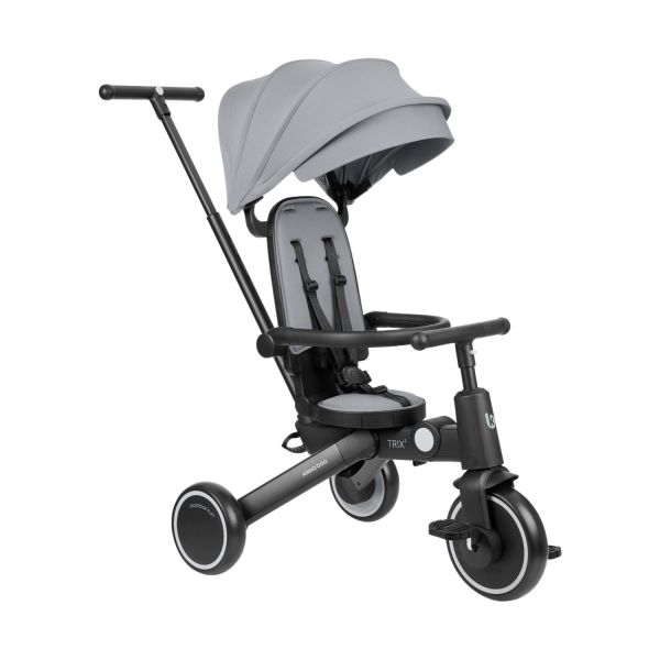Kikkaboo Trix Driewieler - 8 in 1 - Grijs