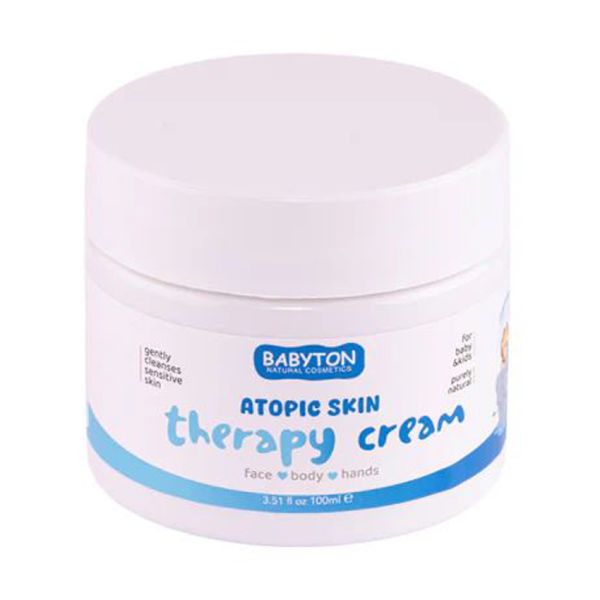 Babyton Natuurlijke Verzorgingscrème Atopische Huid - 100ml Babyton Natuurlijke Verzorgingscrème Atopische Huid - 100ml