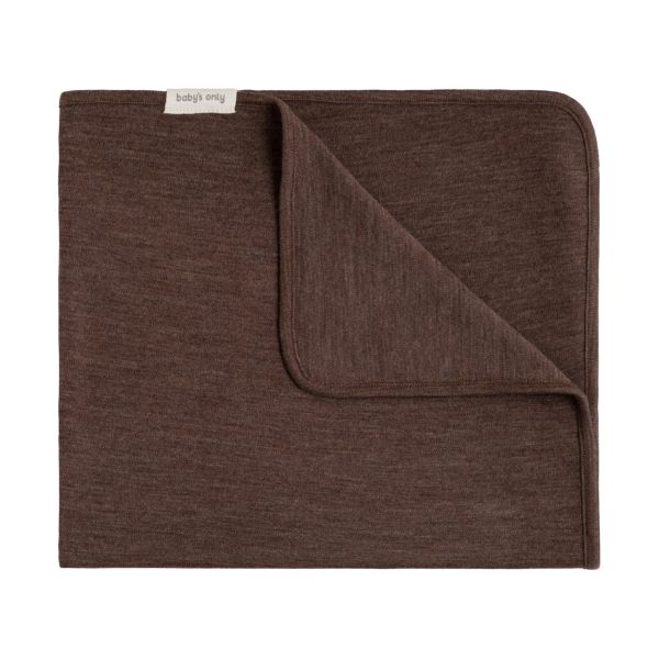 Baby's Only Wiegdeken - Merino Fine - Meadow Taupe Baby's Only Wiegdeken - Merino Fine - Meadow Taupe