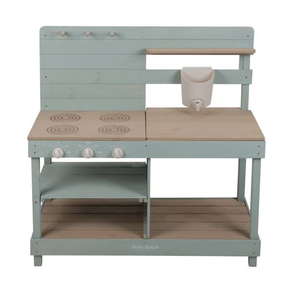 Little Dutch Buitenkeuken – Houten Speelkeuken – Mint