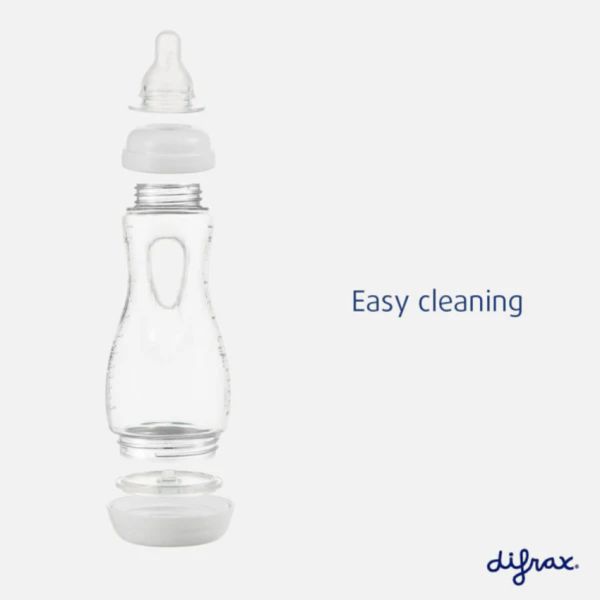 Difrax Handgreepfles - Woezel & Pip - 240 ml Difrax Handgreepfles - Woezel & Pip - 240 ml