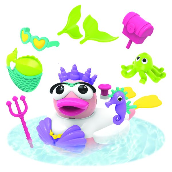 Yookidoo - Create 'N' Spray Ducks Mermaid - Badspeelgoed Yookidoo - Create 'N' Spray Ducks Mermaid - Badspeelgoed