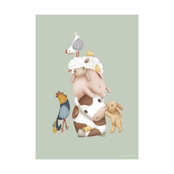 Little Dutch Poster A3 Little Farm Little Dutch Poster A3 Little Farm