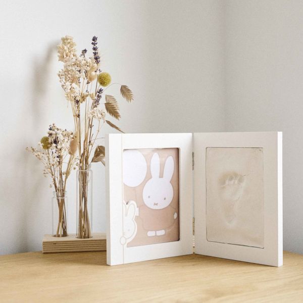 Dooky Miffy Handprint Dubbele Fotolijst - Klein Dooky Miffy Handprint Dubbele Fotolijst - Klein