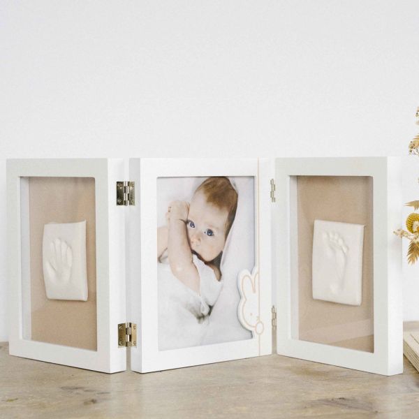 Dooky Miffy Handprint 3-Dubbele Fotolijst - Groot Dooky Miffy Handprint 3-Dubbele Fotolijst - Groot