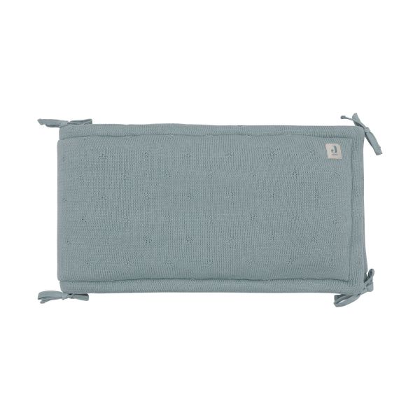 Jollein Cosy Knit parkbumper - 180 x 30 cm - Sea Green