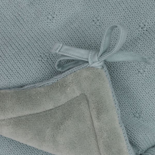 Jollein Cosy Knit parkbumper - 180 x 30 cm - Sea Green
