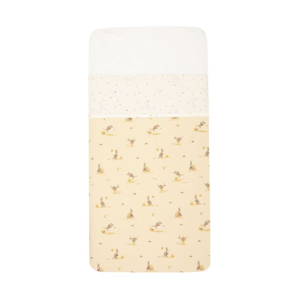 Jollein Laken - 75 x 100 cm - Kangaroots Dusty Dot Jollein Laken - 75 x 100 cm - Kangaroots Dusty Dot